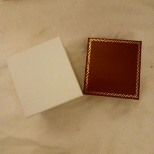 NEW Empty Jewelry Gift Boxes -White box encloses red box